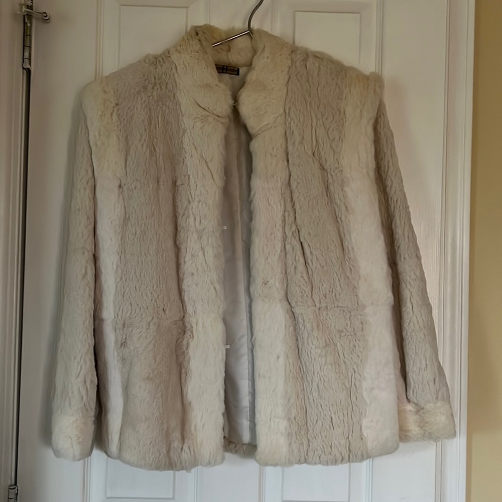 Vintage - Genuine rabbit fur coat - jacket